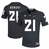 Washington State Cougars 21 Max Borghi Black College Football Jersey Dzhi,baseball caps,new era cap wholesale,wholesale hats